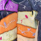 Y2k patchwork paita M