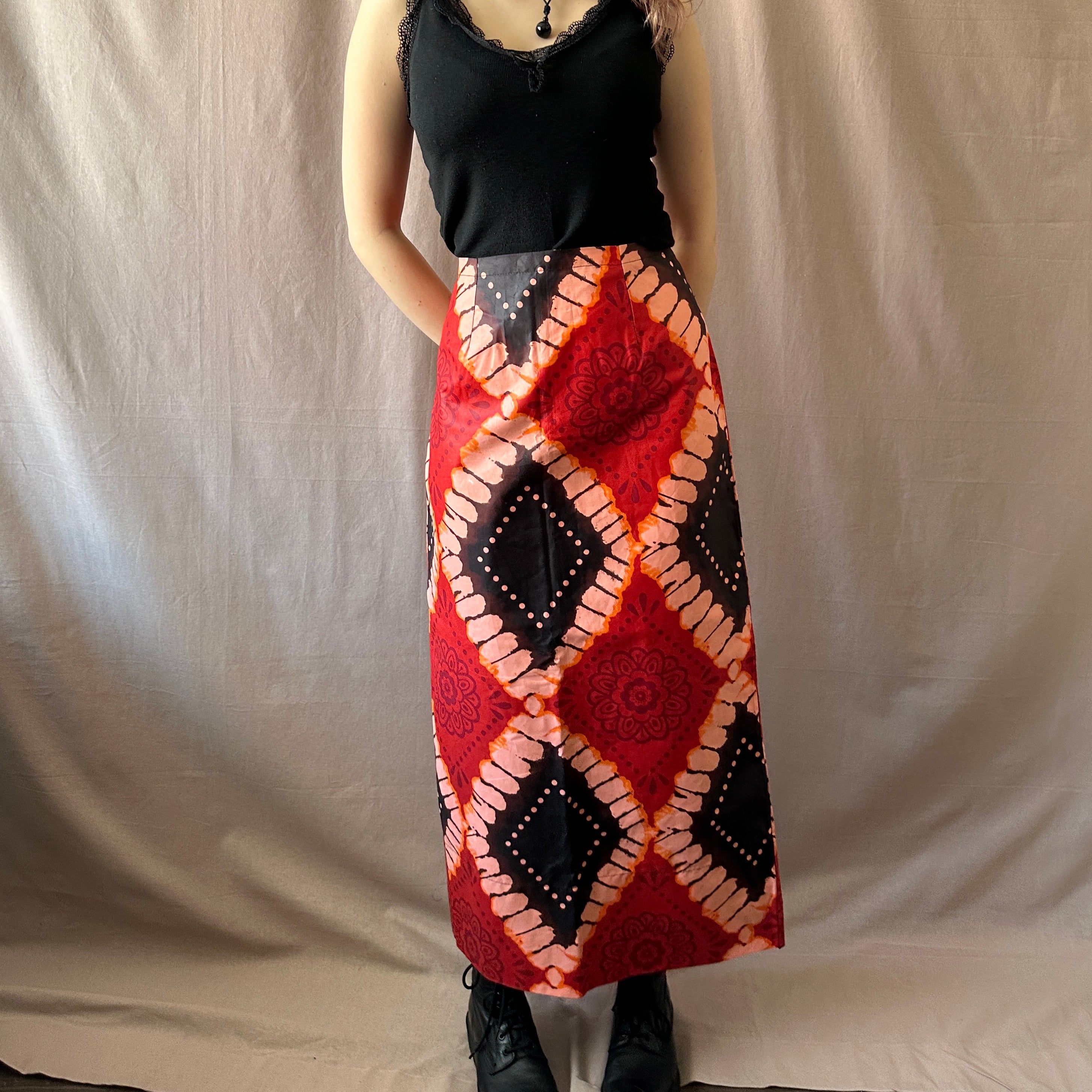 Afrikkalainen hame L/XL Bloomy Moon