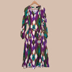 Riikinkukko maximekko S-L