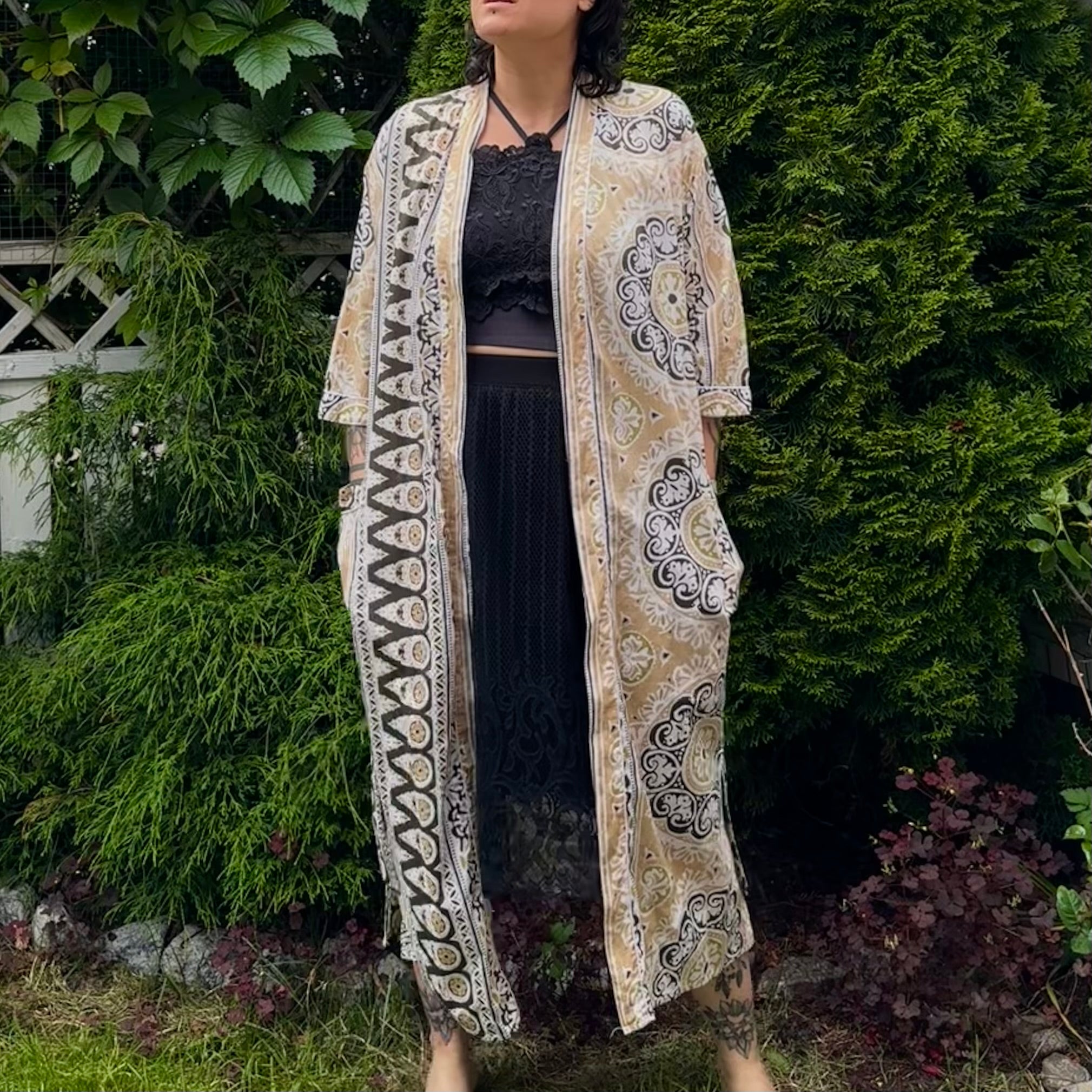 Puuvillakimono S-XL