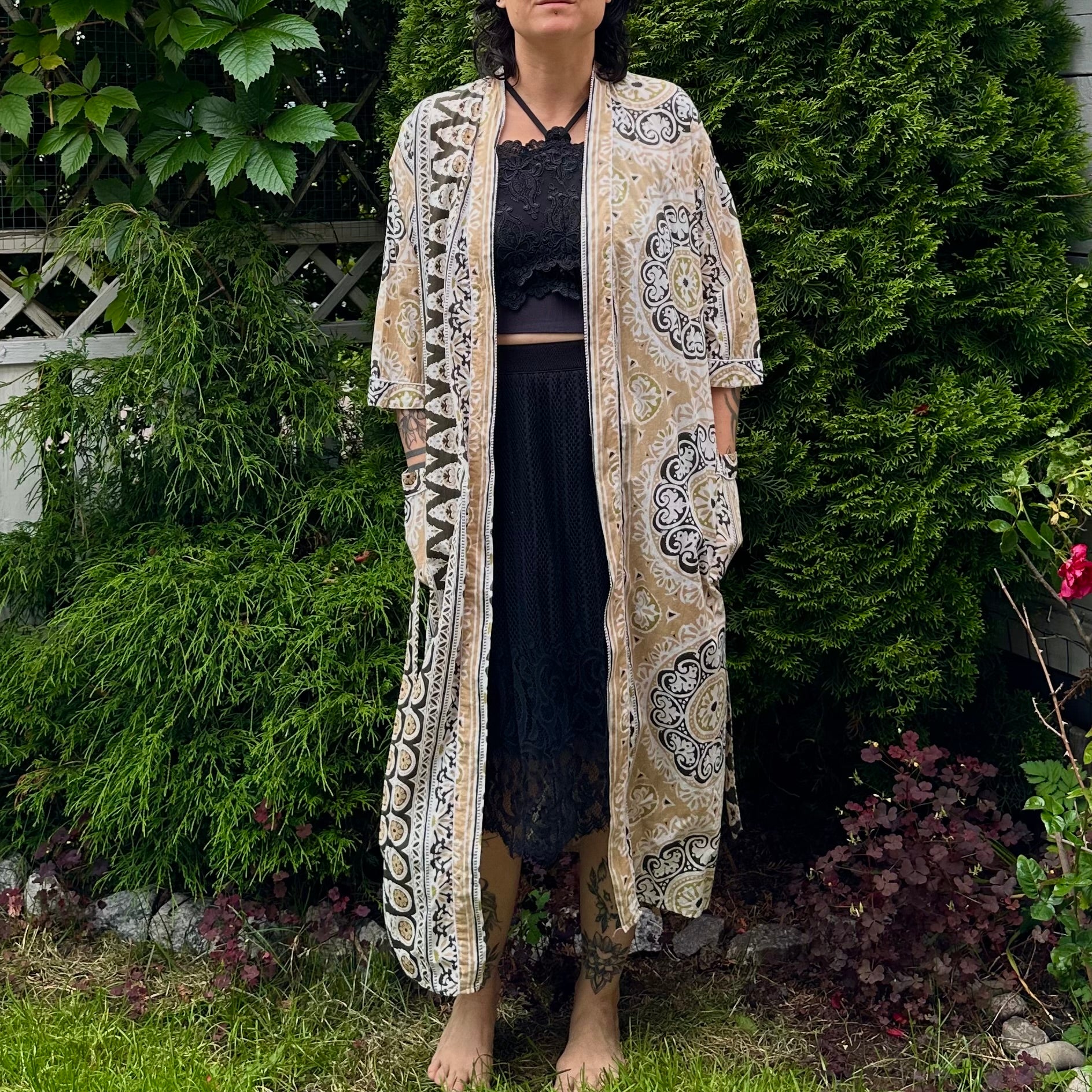 Puuvillakimono S-XL