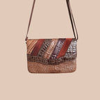 La Toscana italialainen vintagelaukku Bloomy Moon