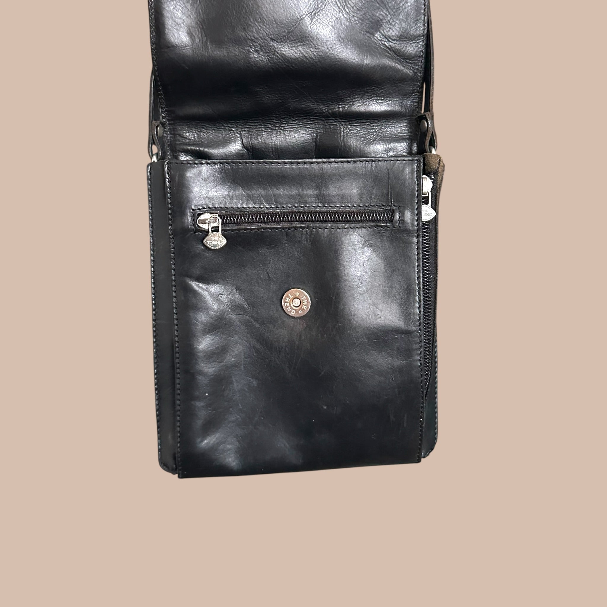 Vintage nahkalaukku Bloomy Moon