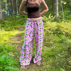 Pola kukkahousut XL Bloomy Moon