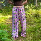 Pola kukkahousut XL Bloomy Moon