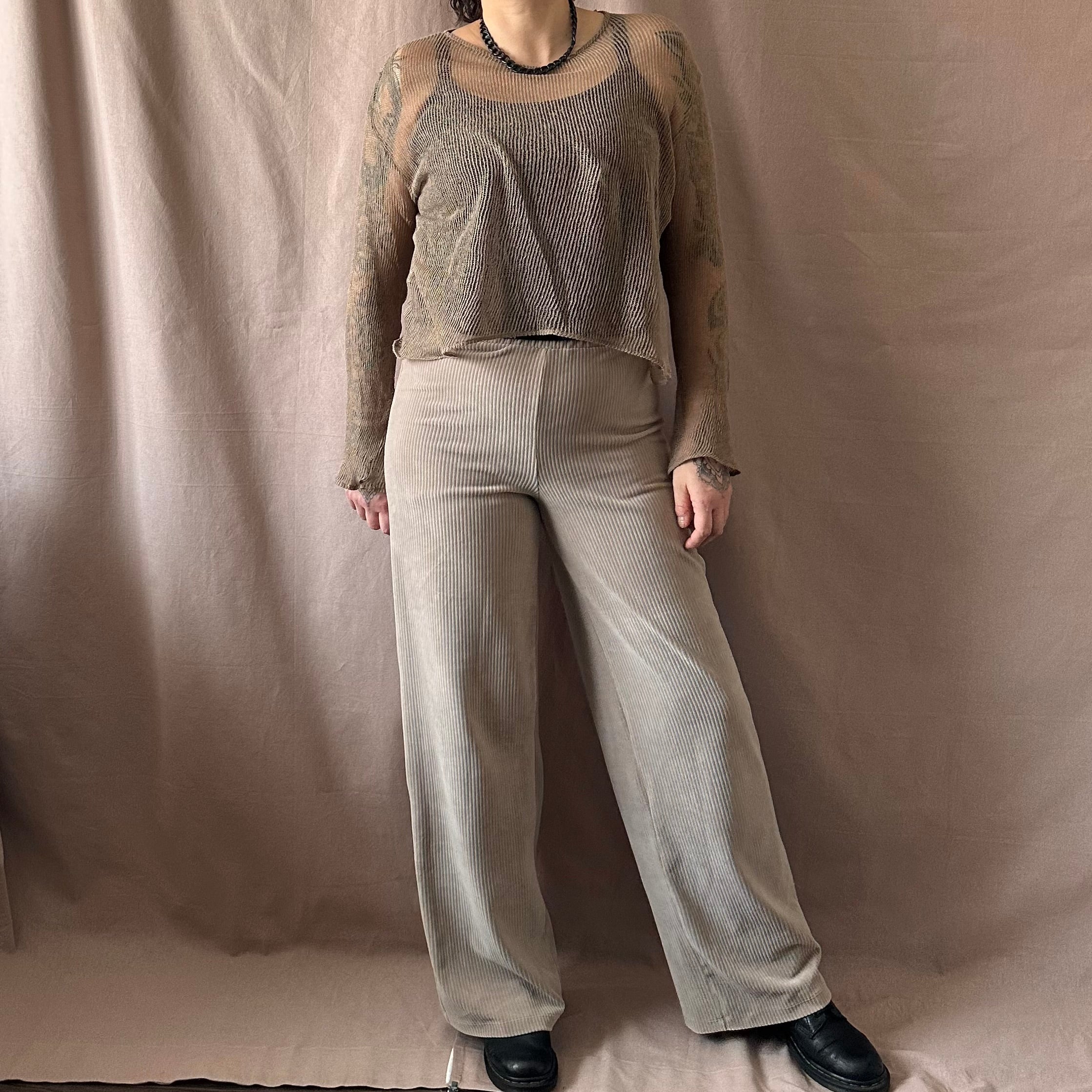 Reserved joustosamettihousut M Bloomy Moon