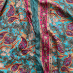 Intialainen silkkimekko S-M Bloomy Moon