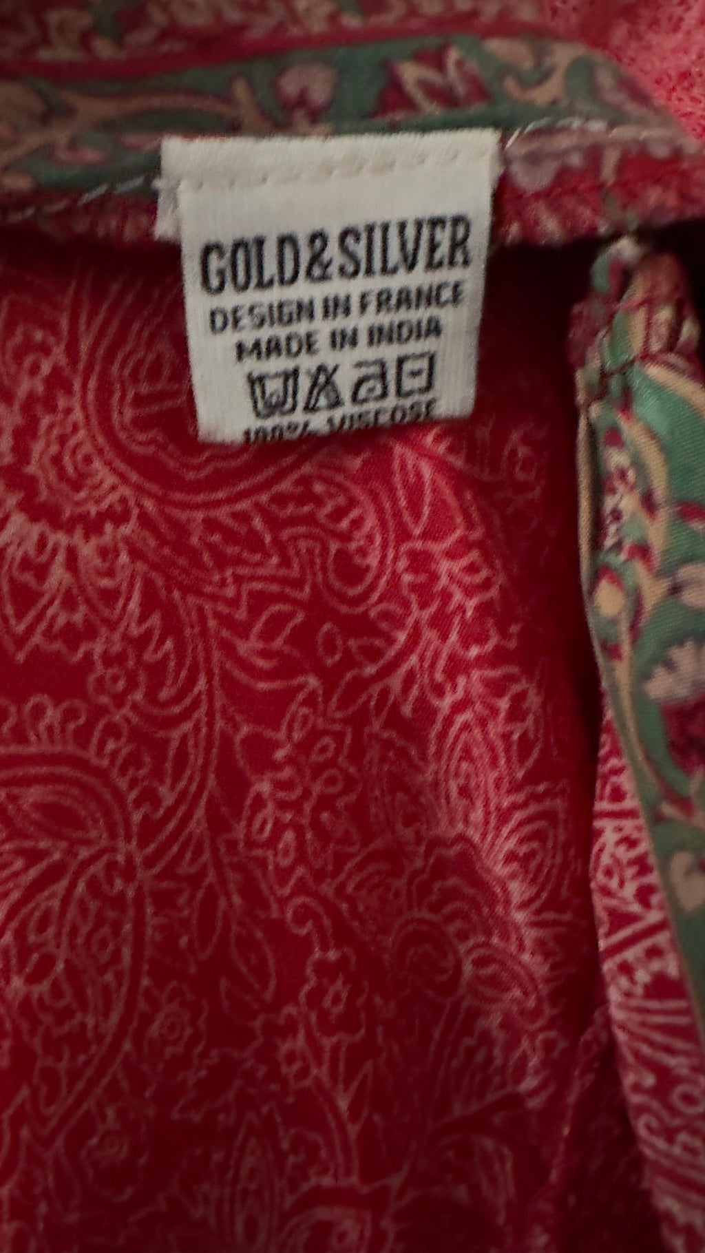 Gold & Silver mekko M Bloomy Moon