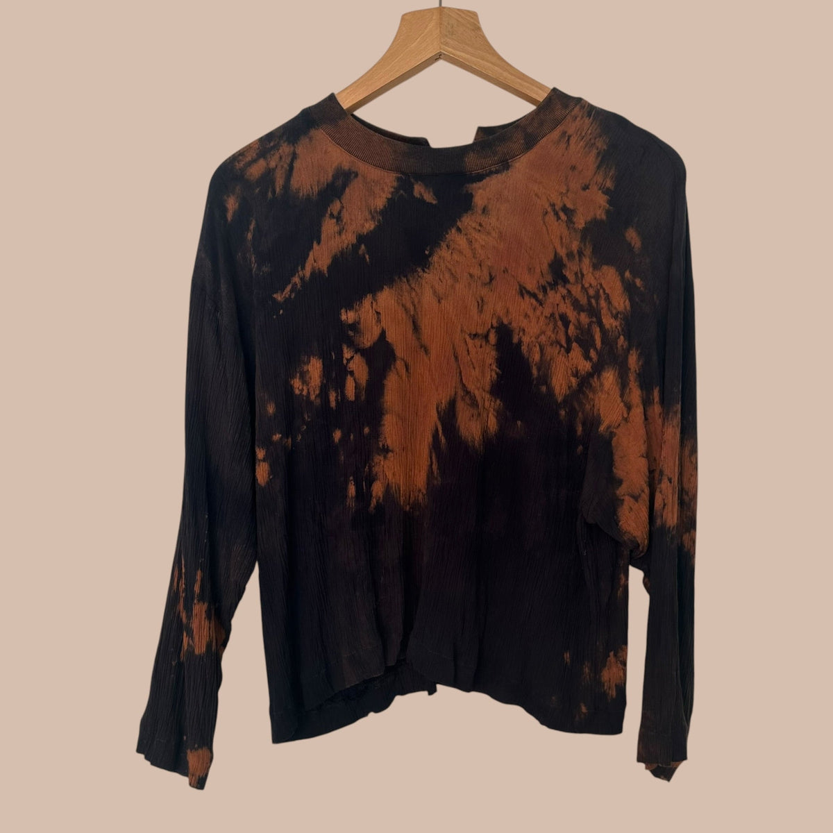 Vintage batiikkipaita Bloomy Moon