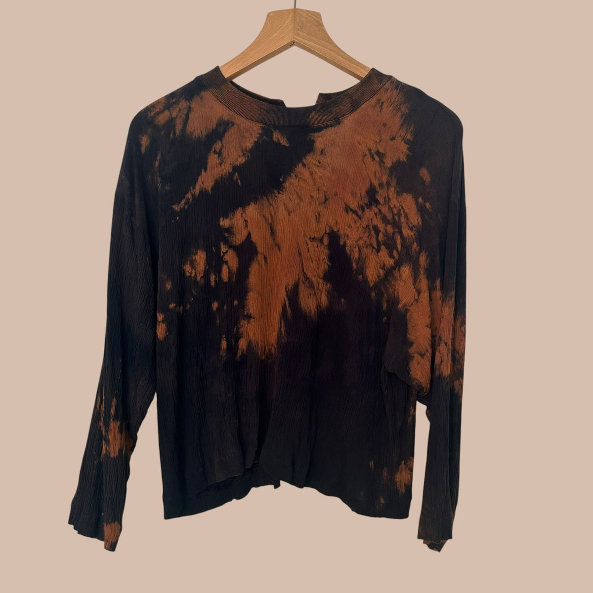 Vintage batiikkipaita Bloomy Moon