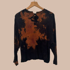 Vintage batiikkipaita Bloomy Moon