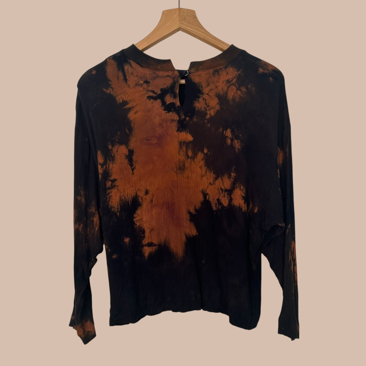 Vintage batiikkipaita Bloomy Moon