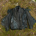 Hapsullinen nahkatakki L/XL