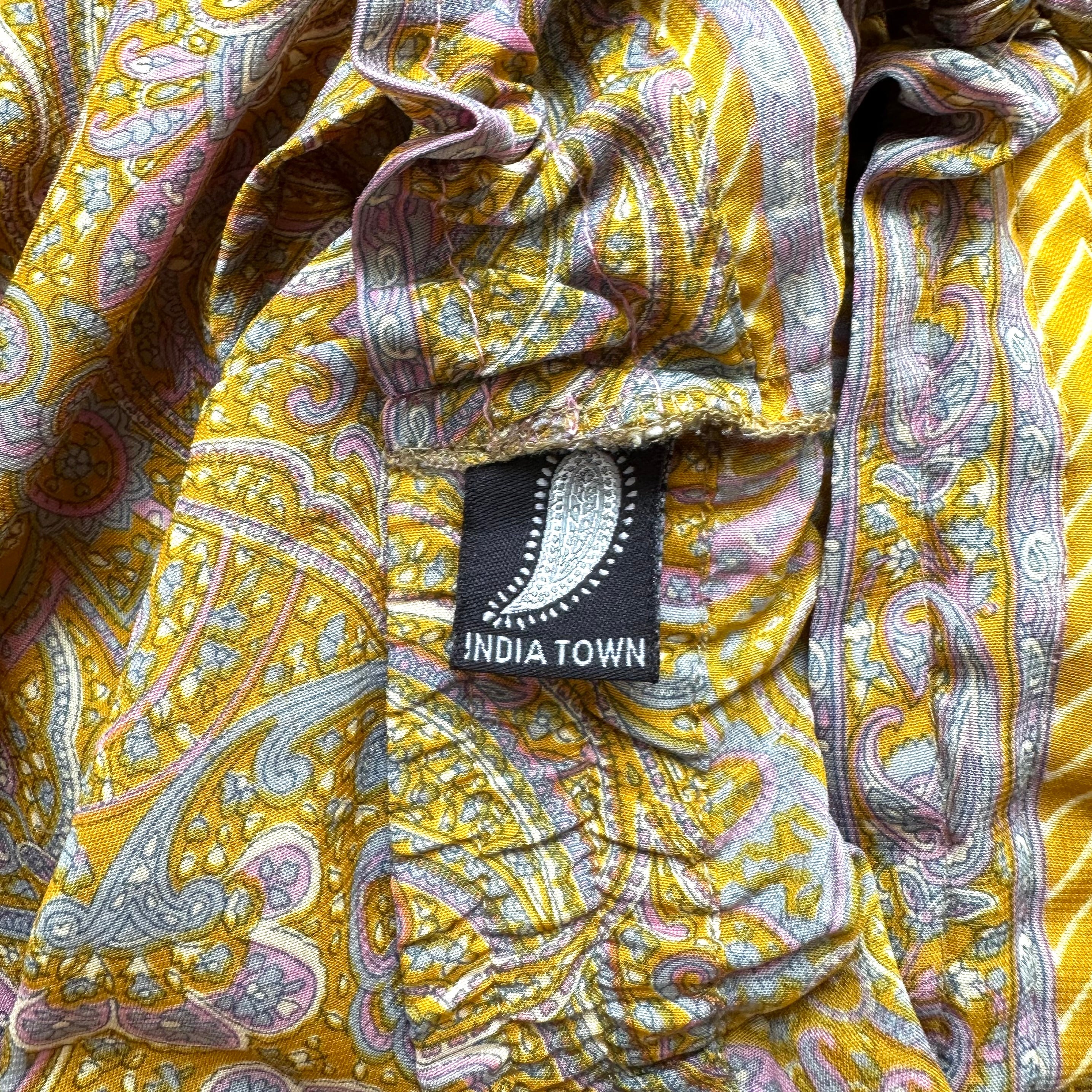 India Town silkkihousut XS-M Bloomy Moon
