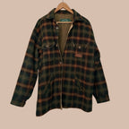 Vintage flanellitakki M-L