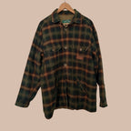 Vintage flanellitakki M-L