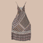 Boho viskoosimekko XS-L