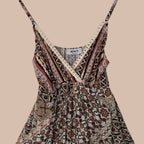 Boho viskoosimekko XS-L