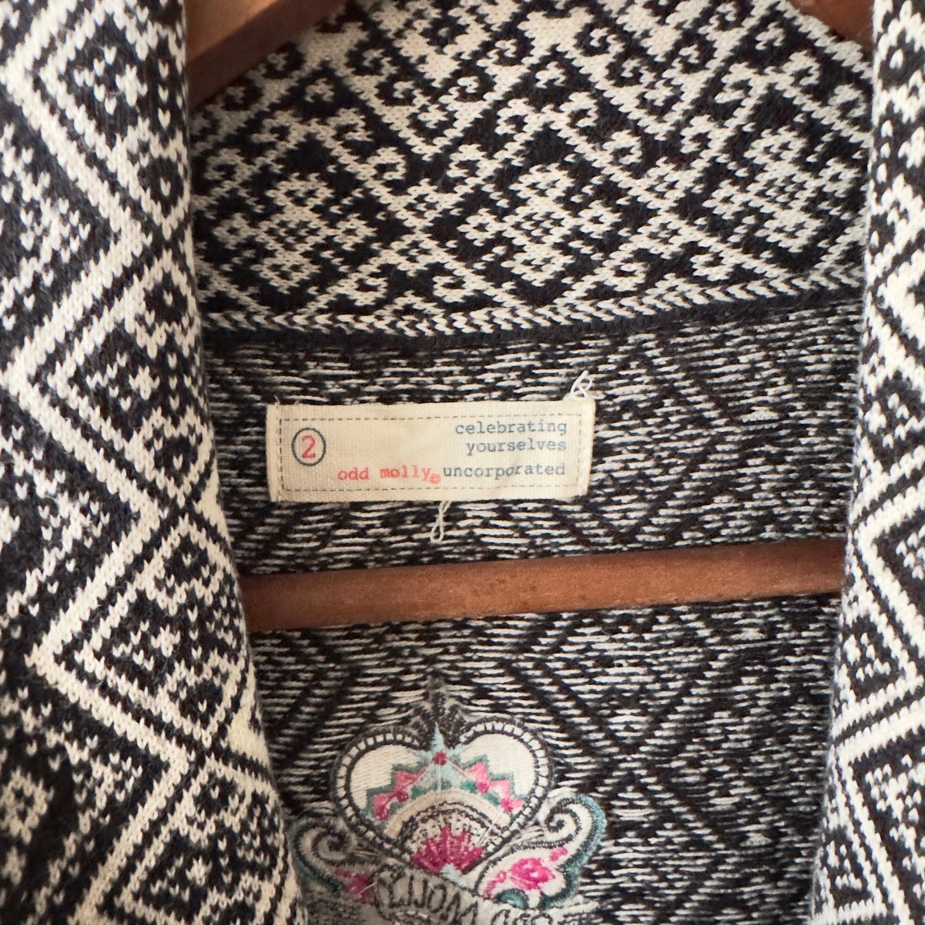 Odd Molly neuletakki M Bloomy Moon