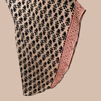 Kietasumallinen silkkipaita XS-L Bloomy Moon