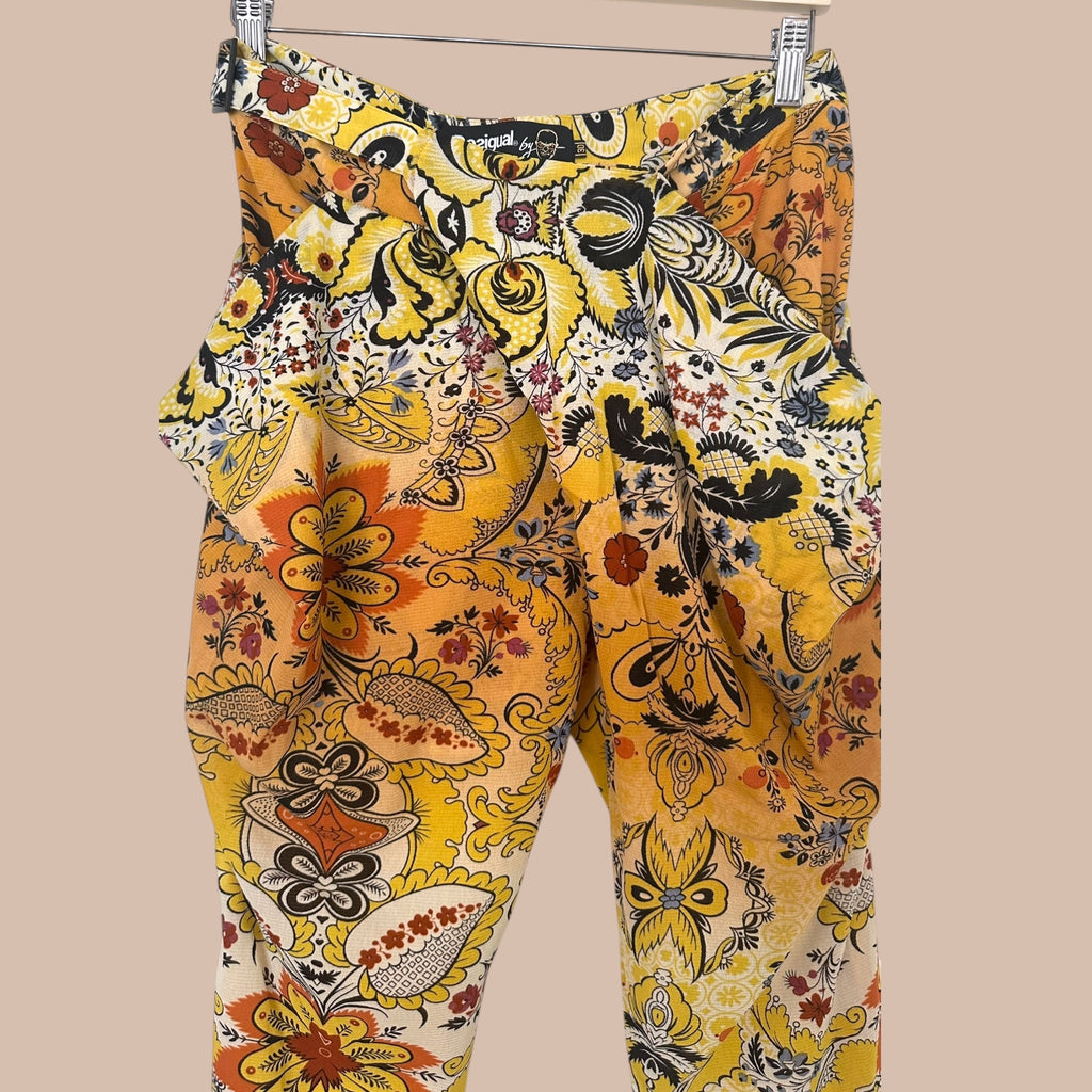 Desigual housut L Bloomy Moon