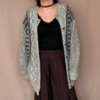 Handmade vintage villatakki M-XL Bloomy Moon