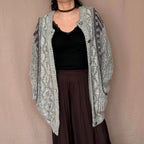 Handmade vintage villatakki M-XL Bloomy Moon