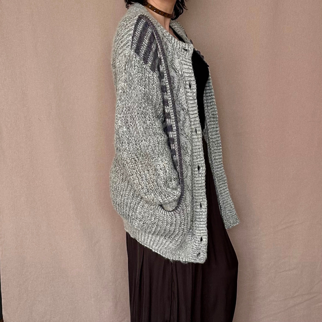 Handmade vintage villatakki M-XL Bloomy Moon
