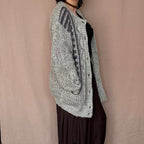 Handmade vintage villatakki M-XL Bloomy Moon