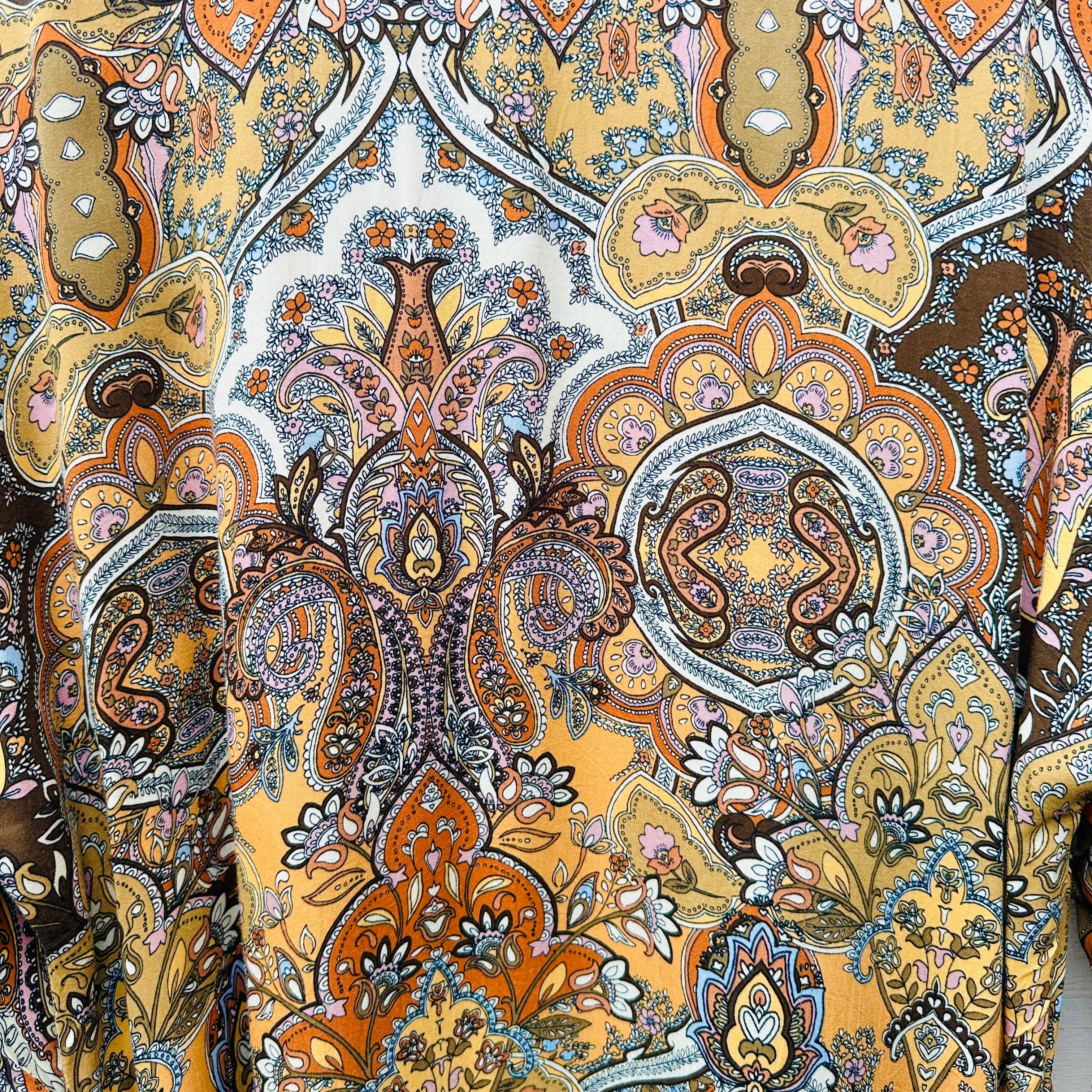 Paisley kimonotakki L Bloomy Moon