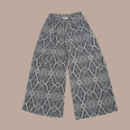 H&M leveälahkeiset housut 36 Bloomy Moon