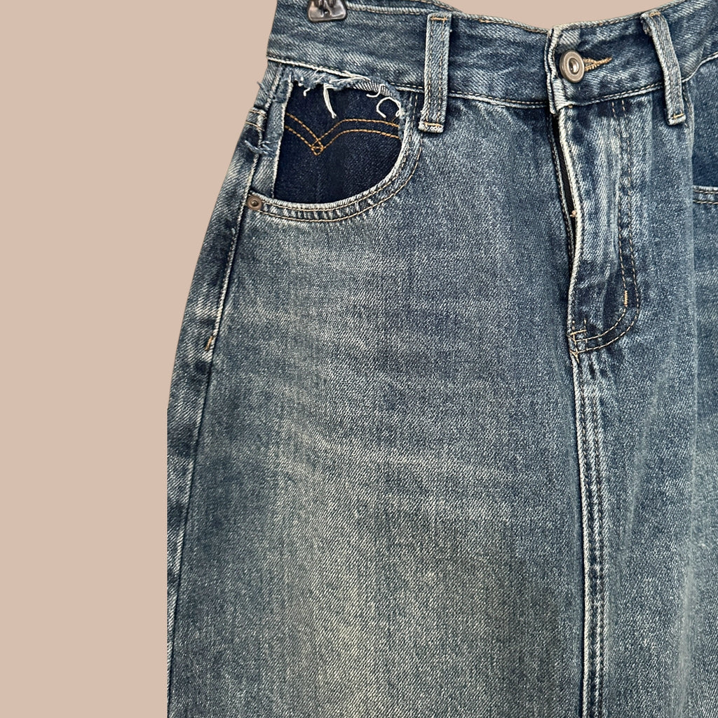 Hip & Go denimhame M Bloomy Moon