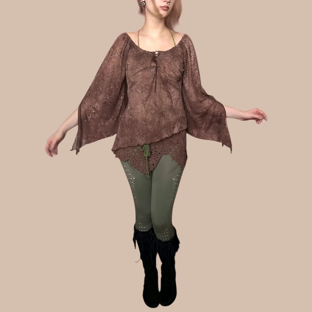 Reflex ruskea keijupaita M Bloomy Moon