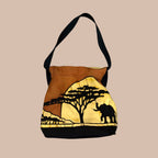 Baobab Batik olkalaukku Bloomy Moon