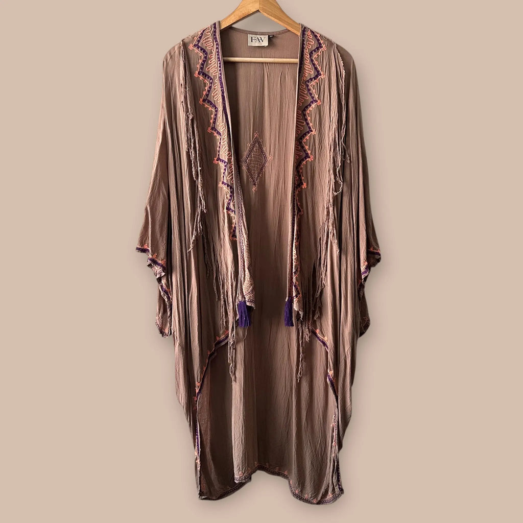F.A.V kimono (Freesize) Bloomy Moon