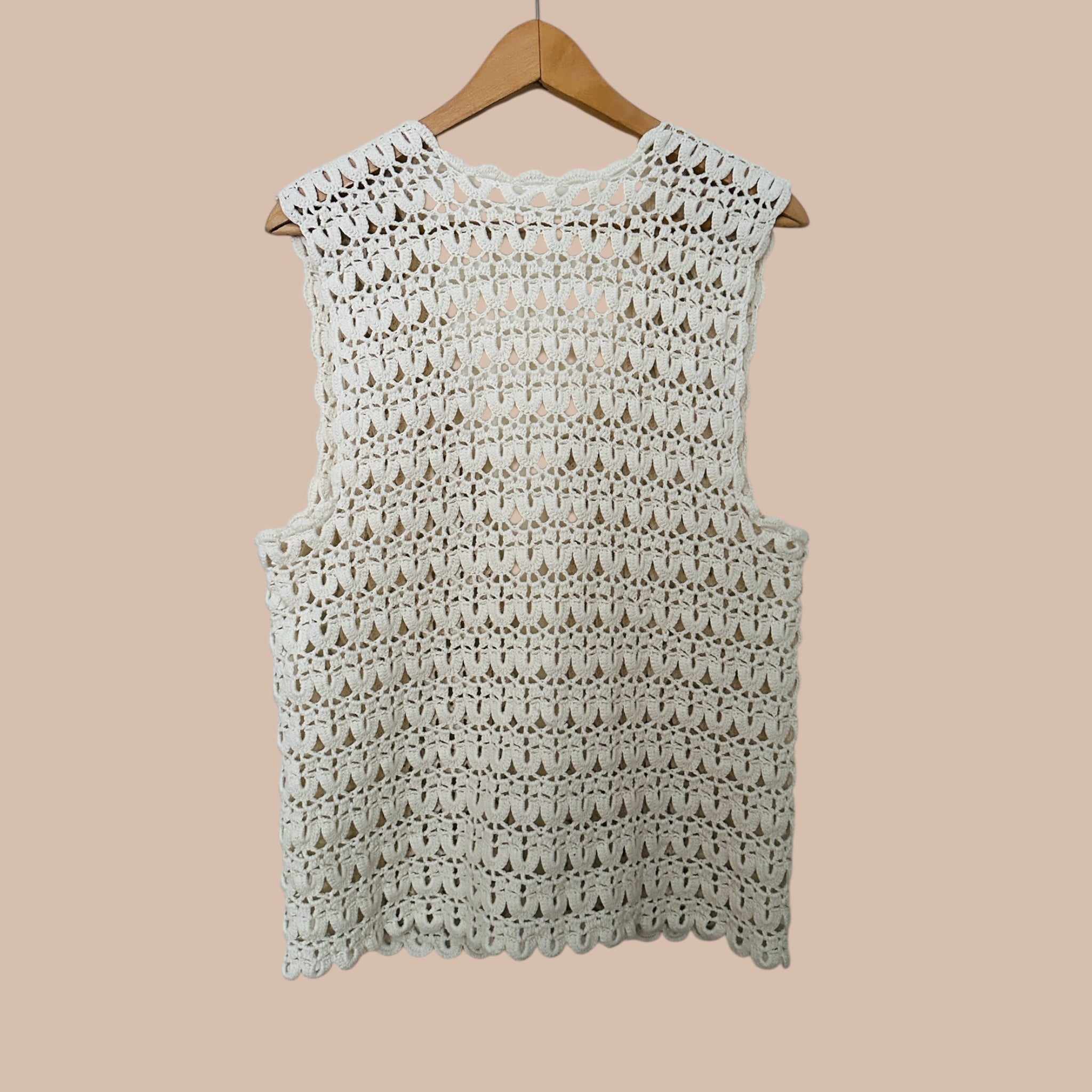 Handmade vintageliivi S-L