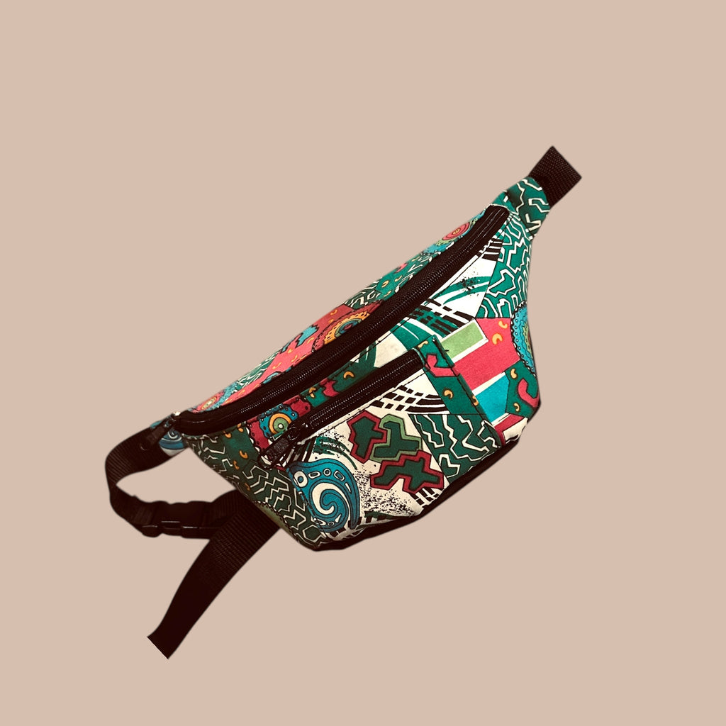 Vintage vyölaukku Bloomy Moon