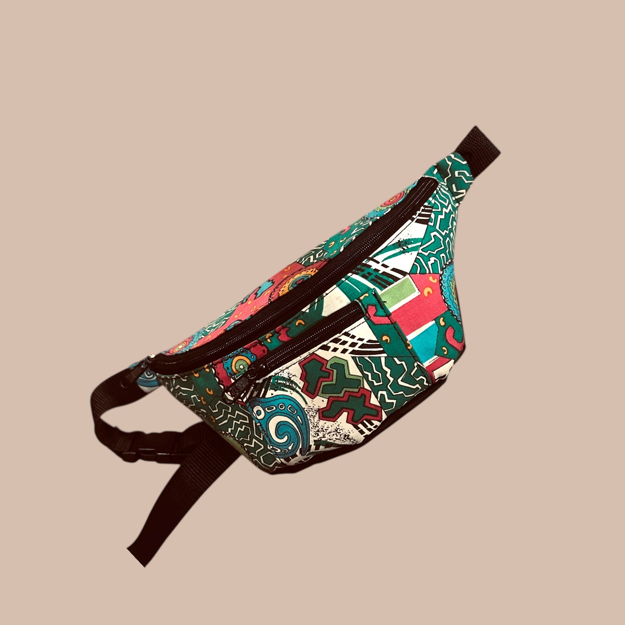 Vintage vyölaukku Bloomy Moon