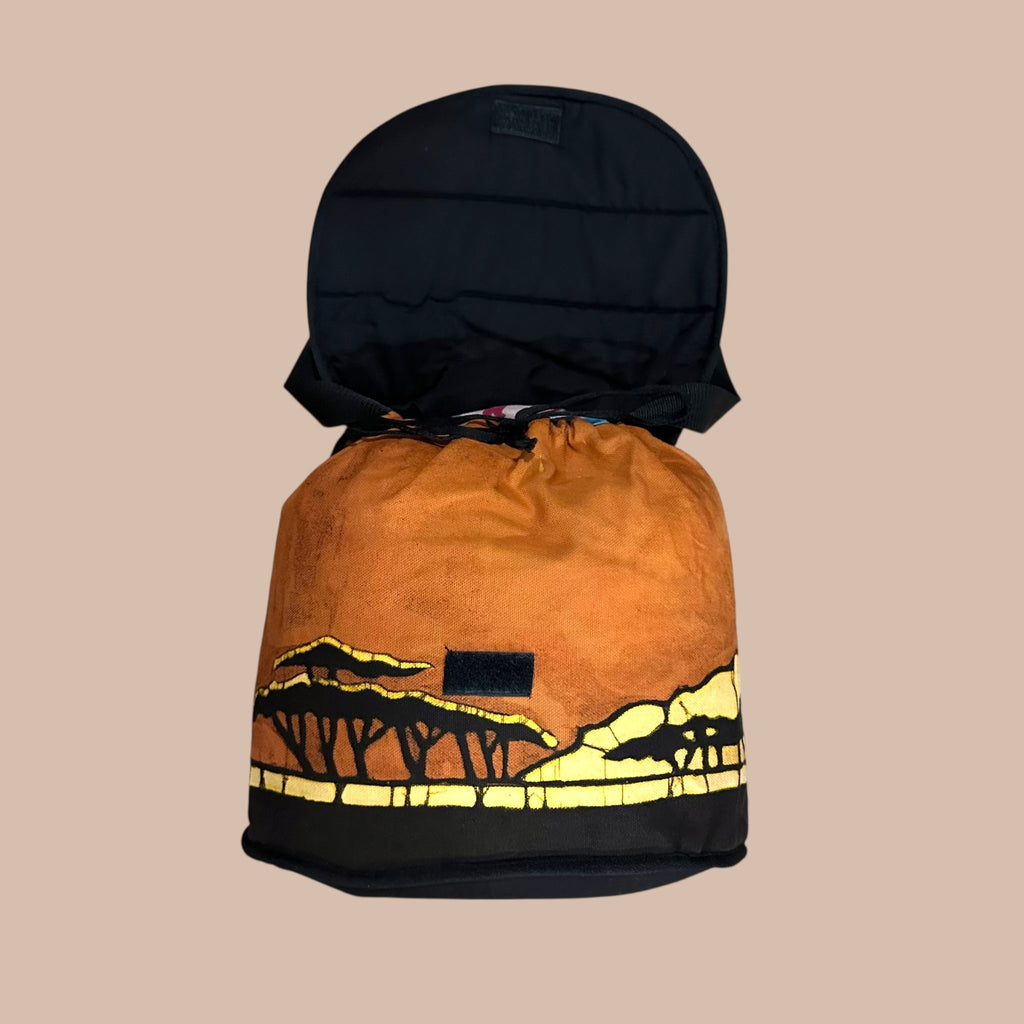 Baobab Batik olkalaukku Bloomy Moon