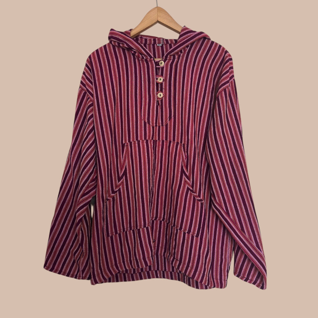 Raidallinen hippihuppari 44