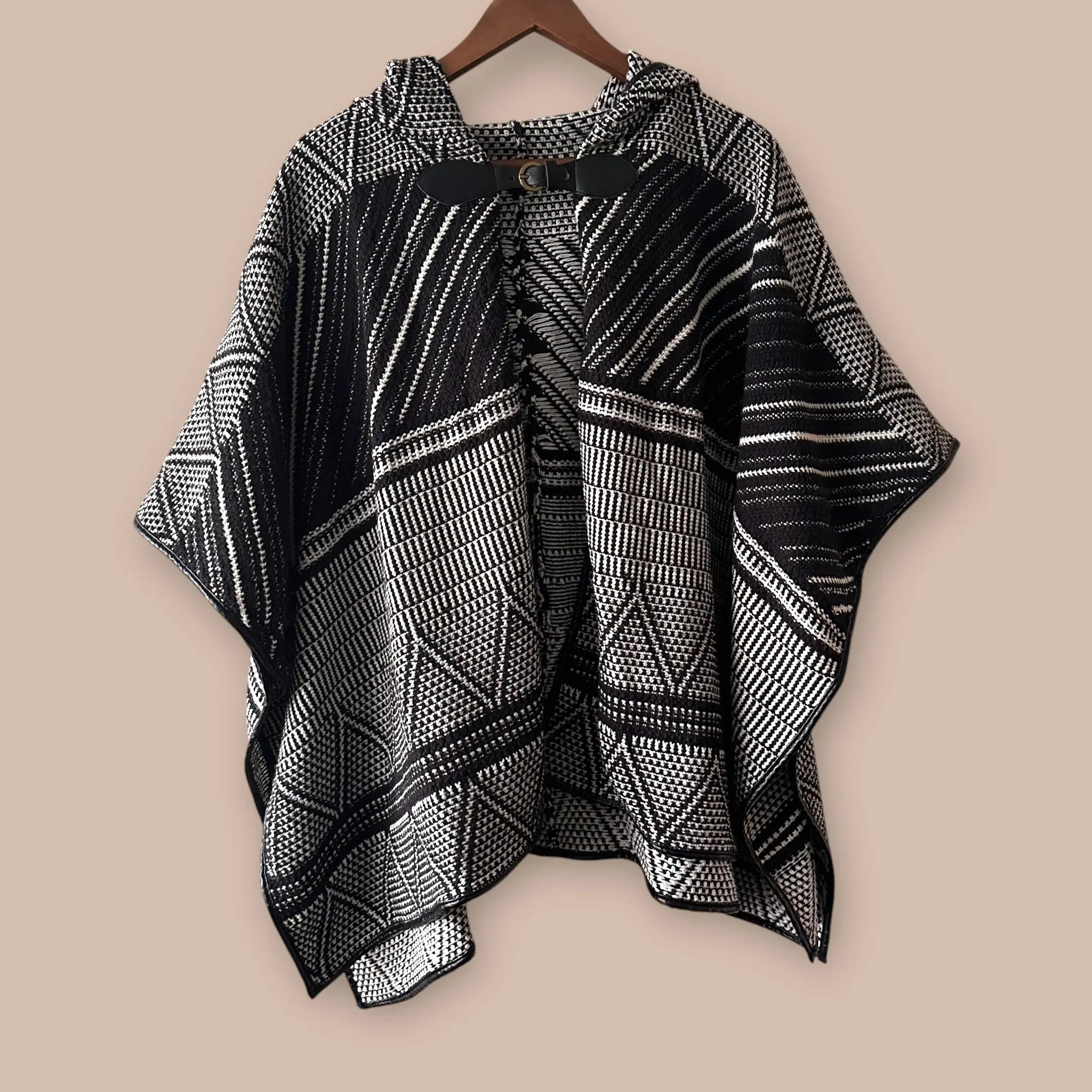 Tally Weijj huppuponcho (Freesize) Bloomy Moon