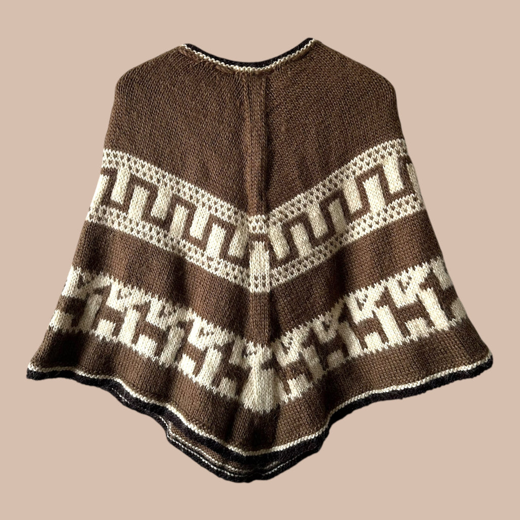 Handmade poncho Bloomy Moon