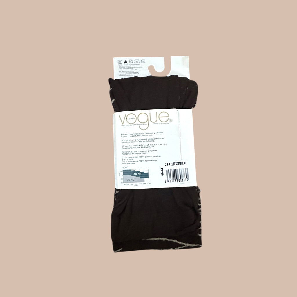 Vogue ruskeat sukkahousut 40-44 Bloomy Moon