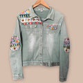 Boho farkkutakki M Bloomy Moon