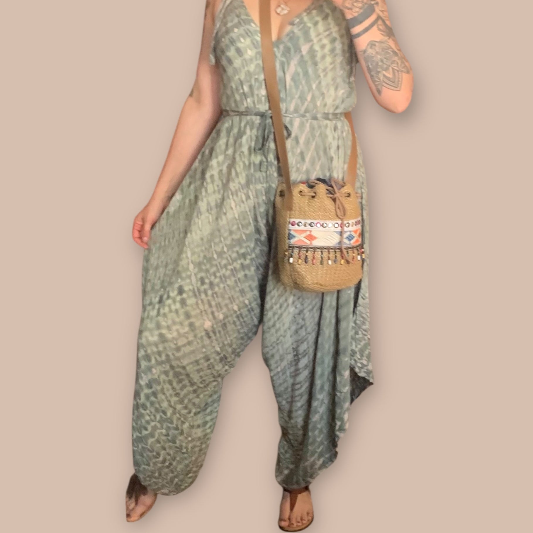 Alehop boho olkalaukku Bloomy Moon