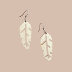 Samaskoru sulkakorvikset Bloomy Moon