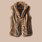 Jofama y2k vintage mokkaliivi Bloomy Moon