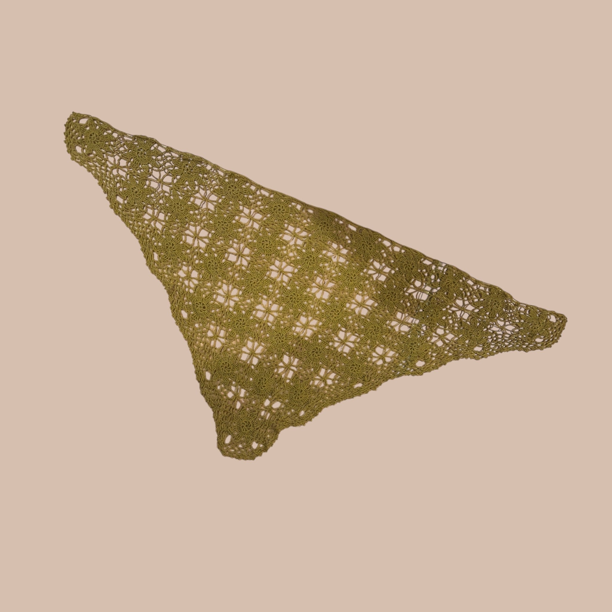 Handmade pitsihuivi Bloomy Moon