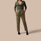 Esprit laskostetut housut 40 Bloomy Moon