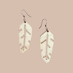 Samaskoru sulkakorvikset Bloomy Moon